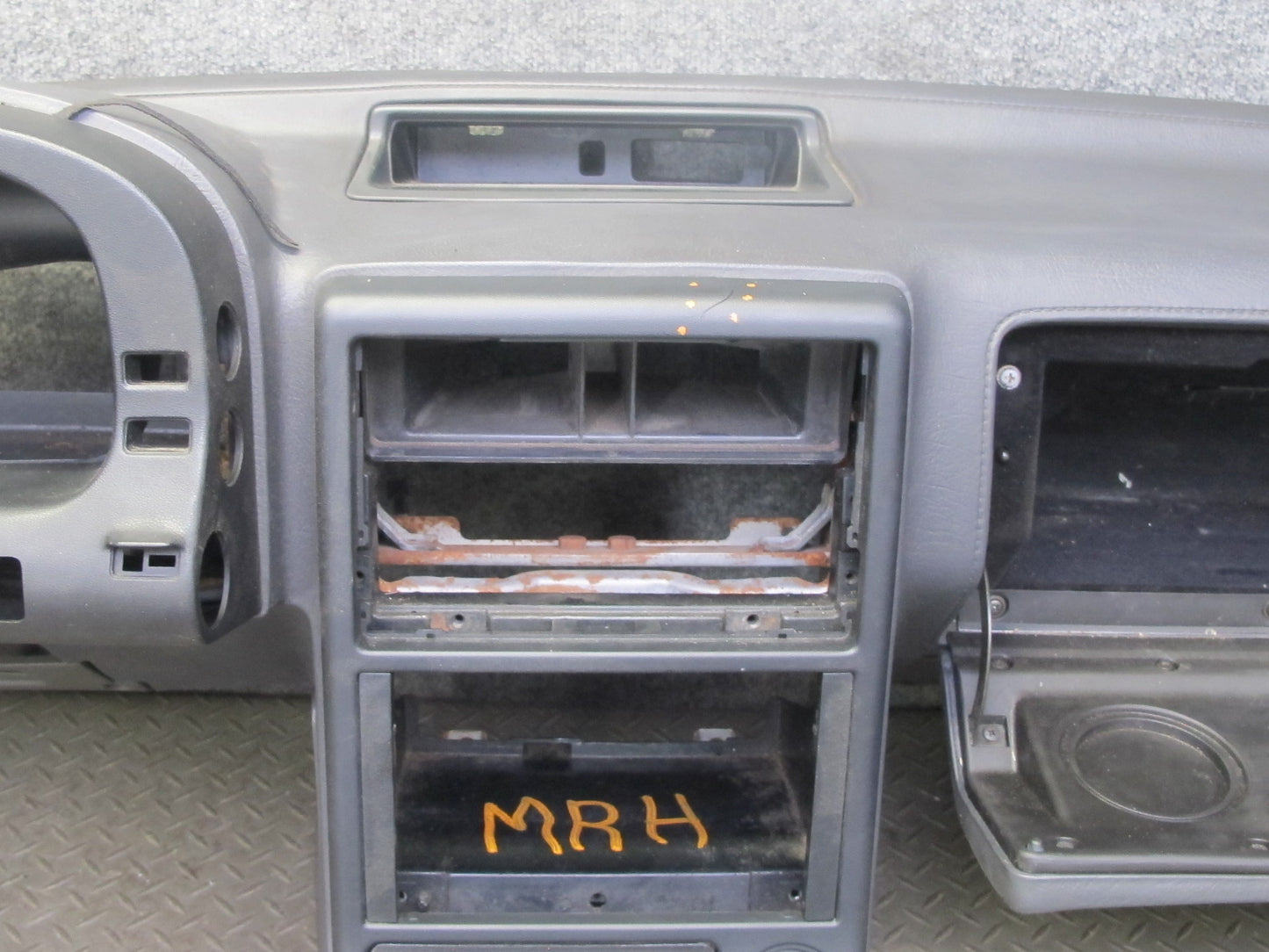 1988 Mazda RX7 FC3S Convert Dashboard Dash Instrument Trim Cover Panel Gray OEM