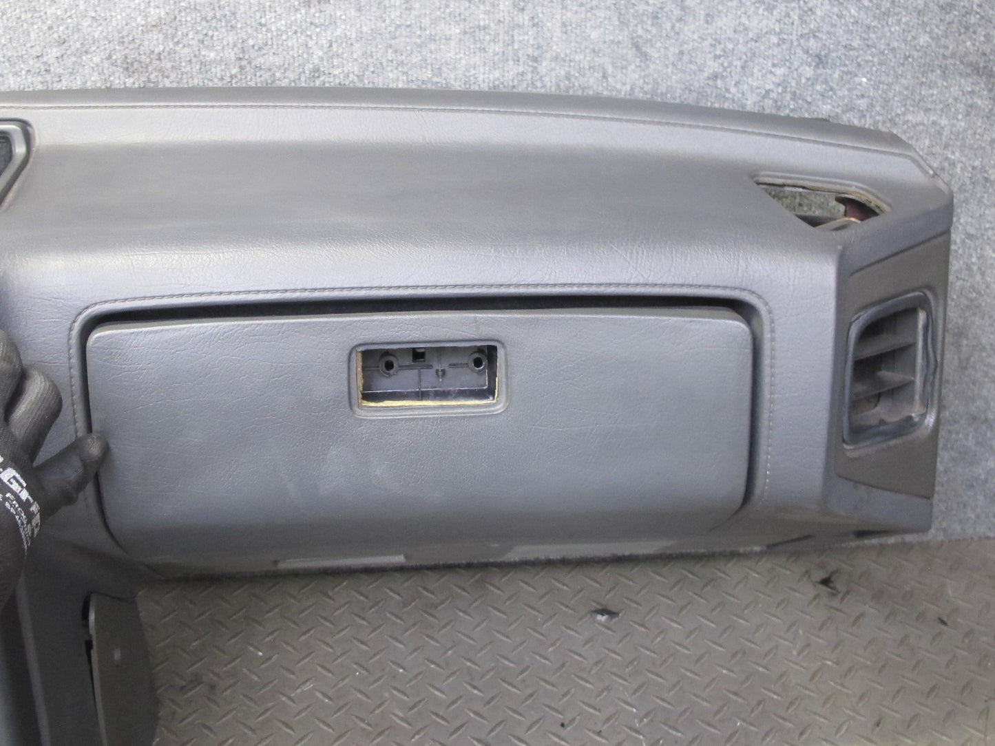 1988 Mazda RX7 FC3S Convert Dashboard Dash Instrument Trim Cover Panel Gray OEM