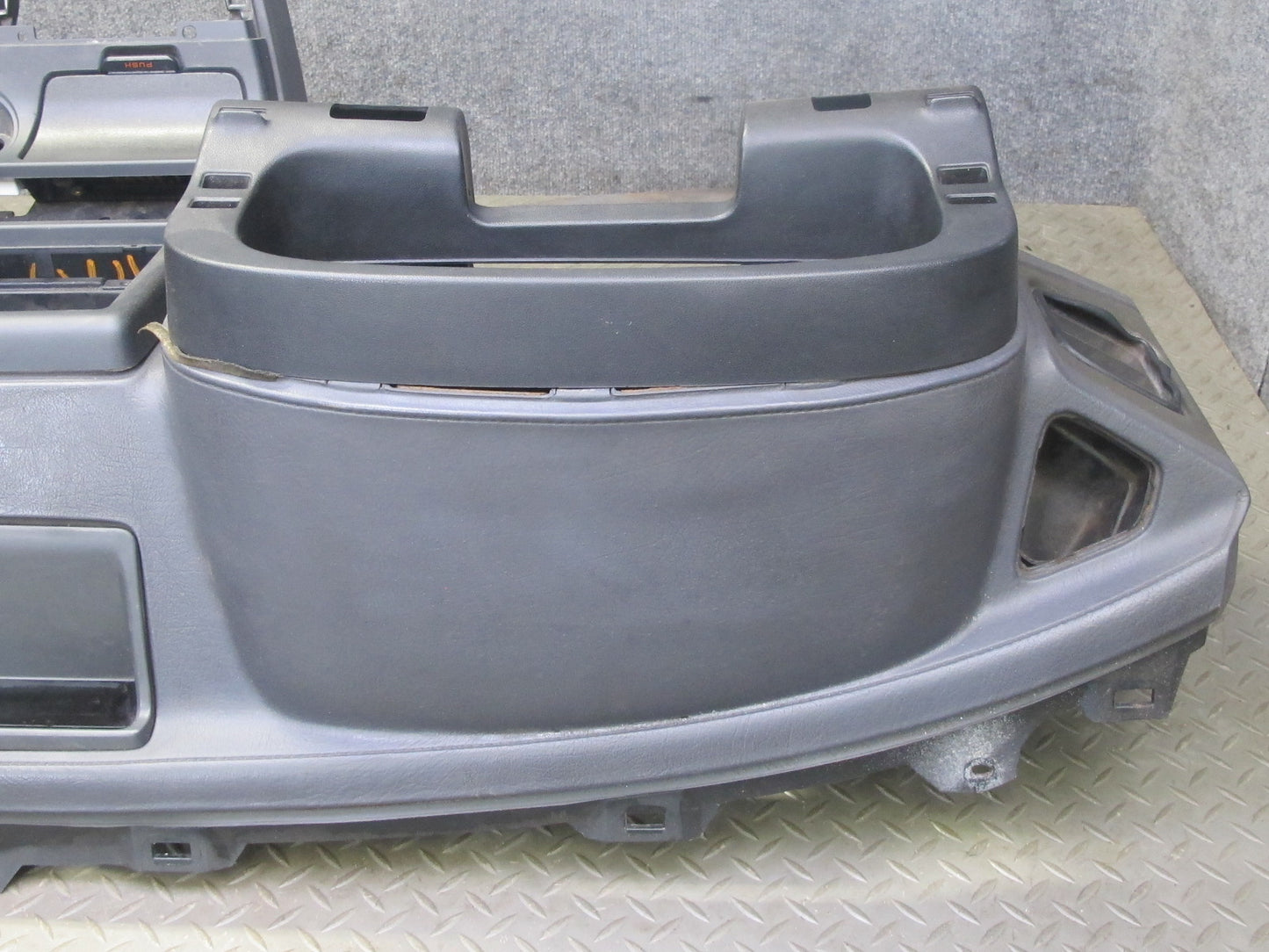 1988 Mazda RX7 FC3S Convert Dashboard Dash Instrument Trim Cover Panel Gray OEM