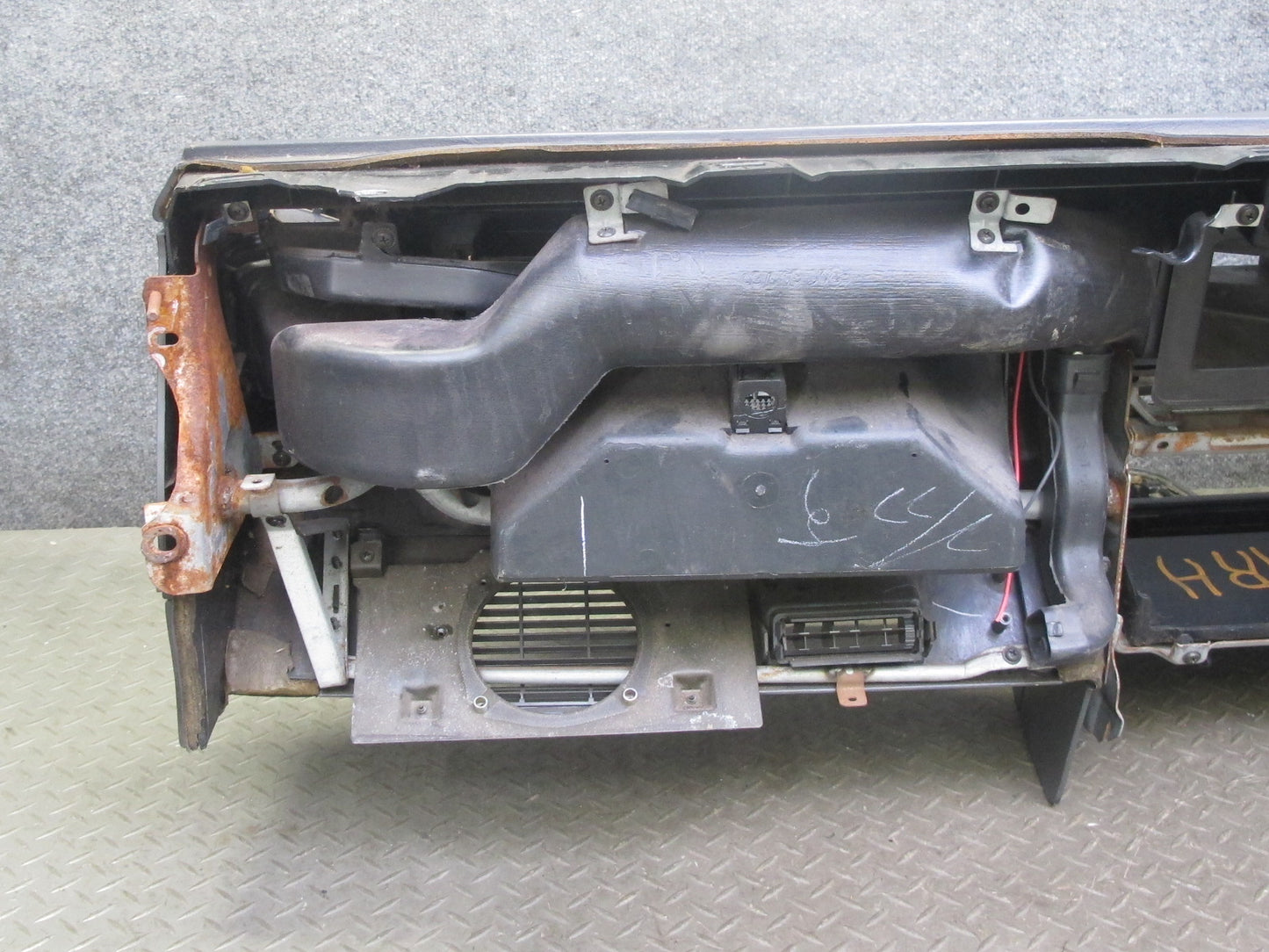 1988 Mazda RX7 FC3S Convert Dashboard Dash Instrument Trim Cover Panel Gray OEM