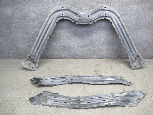 07-09 Nissan 350Z Z33 Convert Rear Suspension Tunnel Stay Brace Bracket Set OEM