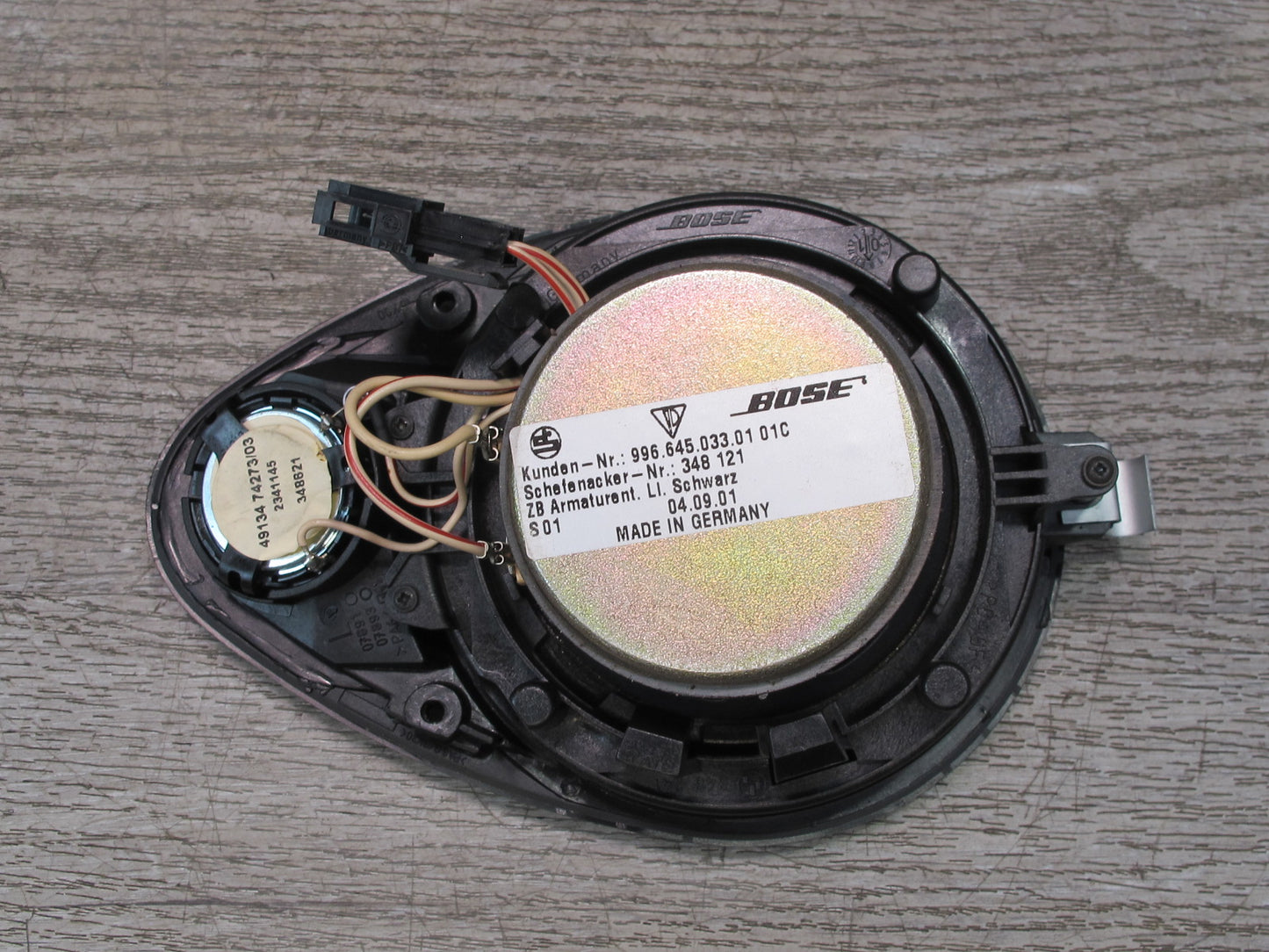 2002-2004 Porsche 911 996 Boxster Front Left & Right Bose Speaker Set of 2