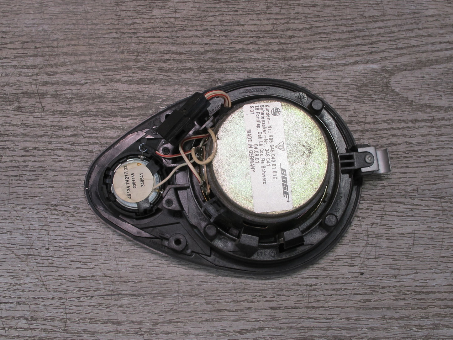 2002-2004 Porsche 911 996 Boxster Rear Left & Right Bose Speaker Set of 2
