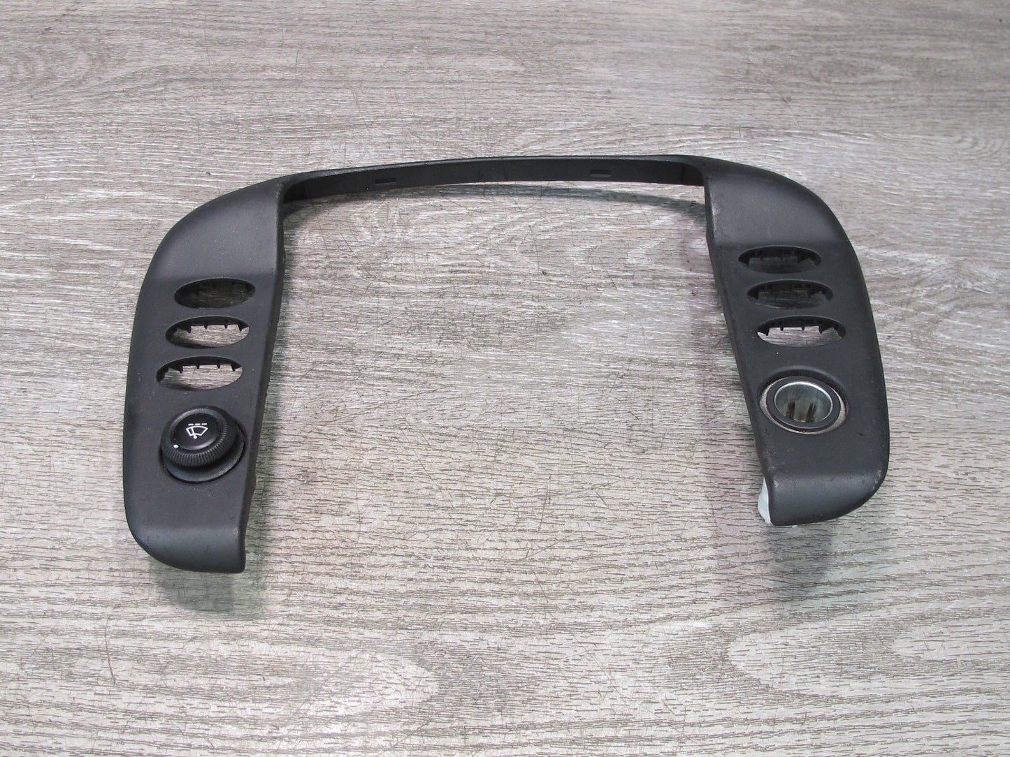 2002-2005 Porsche 911 996 Dash Center Radio Trim Bezel Cover Panel w Switches