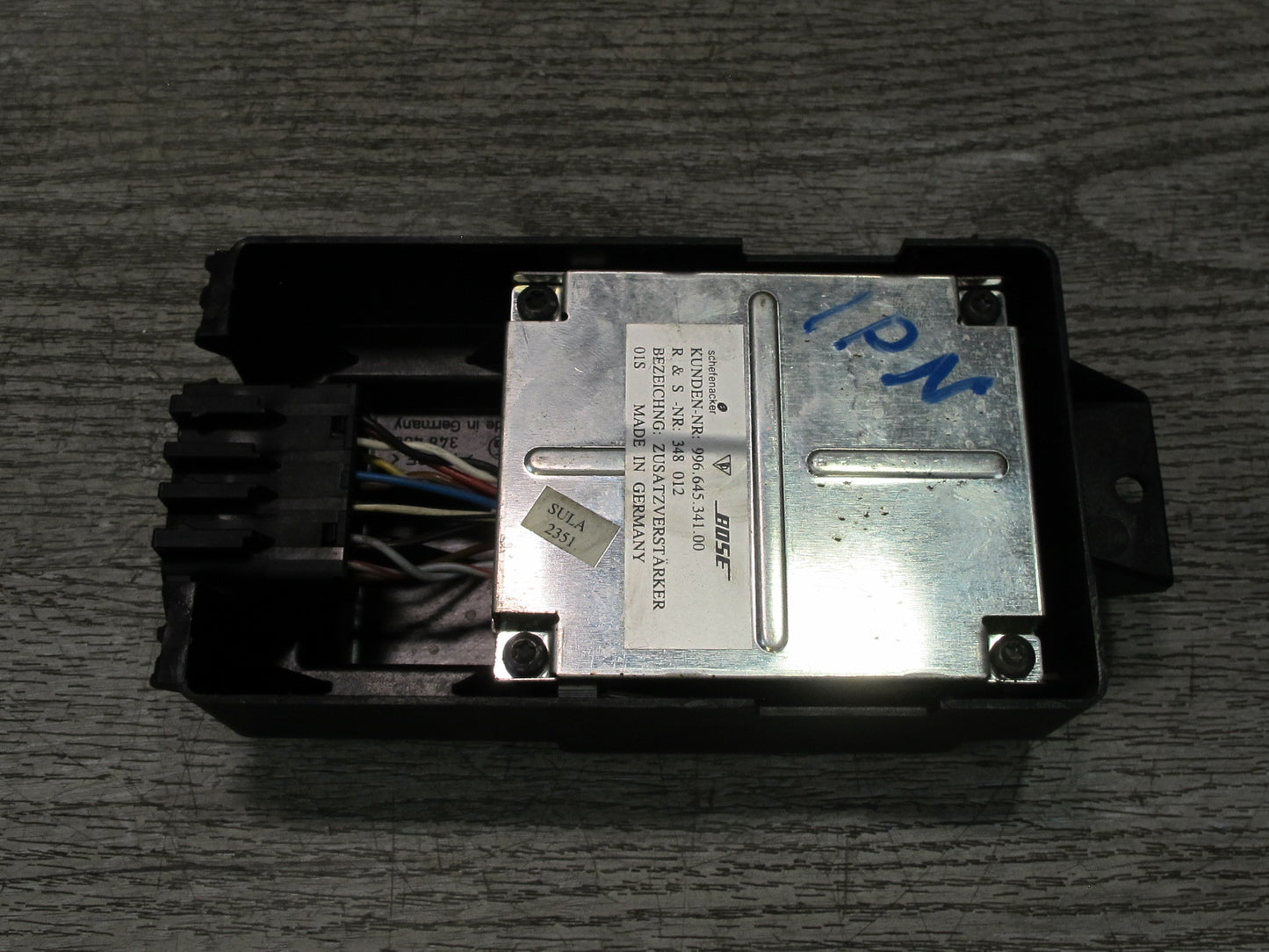 2002 Porsche 911 Carrera 996 Bode Additional Audio Amplifier AMP 99664534100