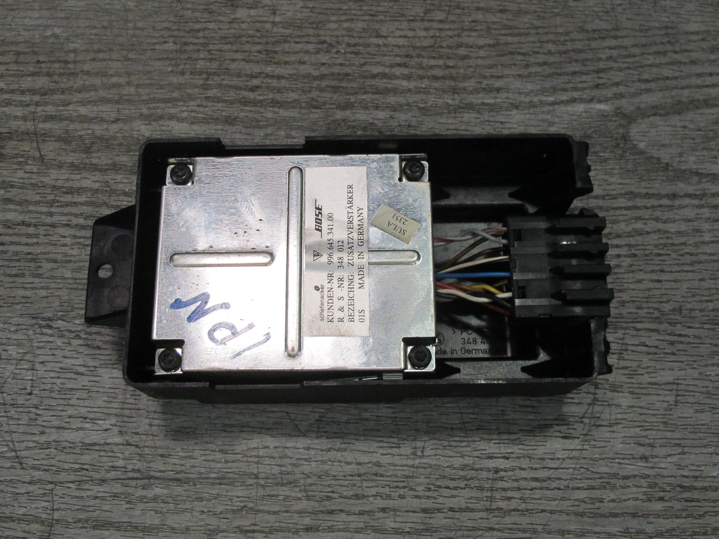 2002 Porsche 911 Carrera 996 Bode Additional Audio Amplifier AMP 99664534100