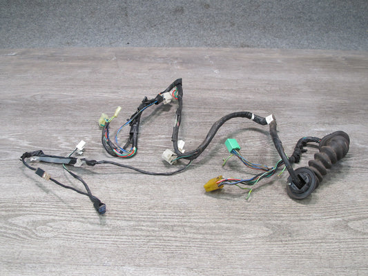 88-91 Mazda RX7 FC3S Convertible Right Passenger Door Wire Wiring Harness OEM
