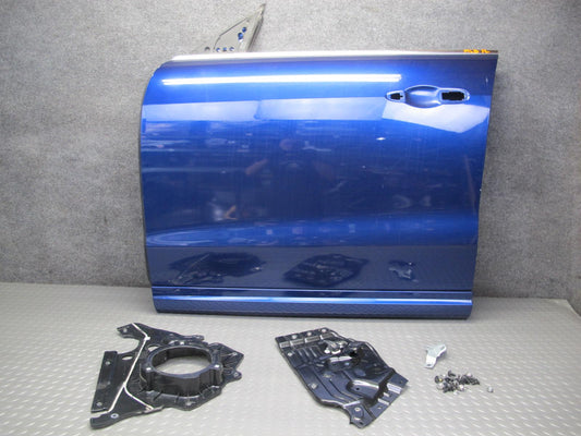 2017-2020 Maserati Levante M161 Front Left Driver Side Door Shell Panel Blue