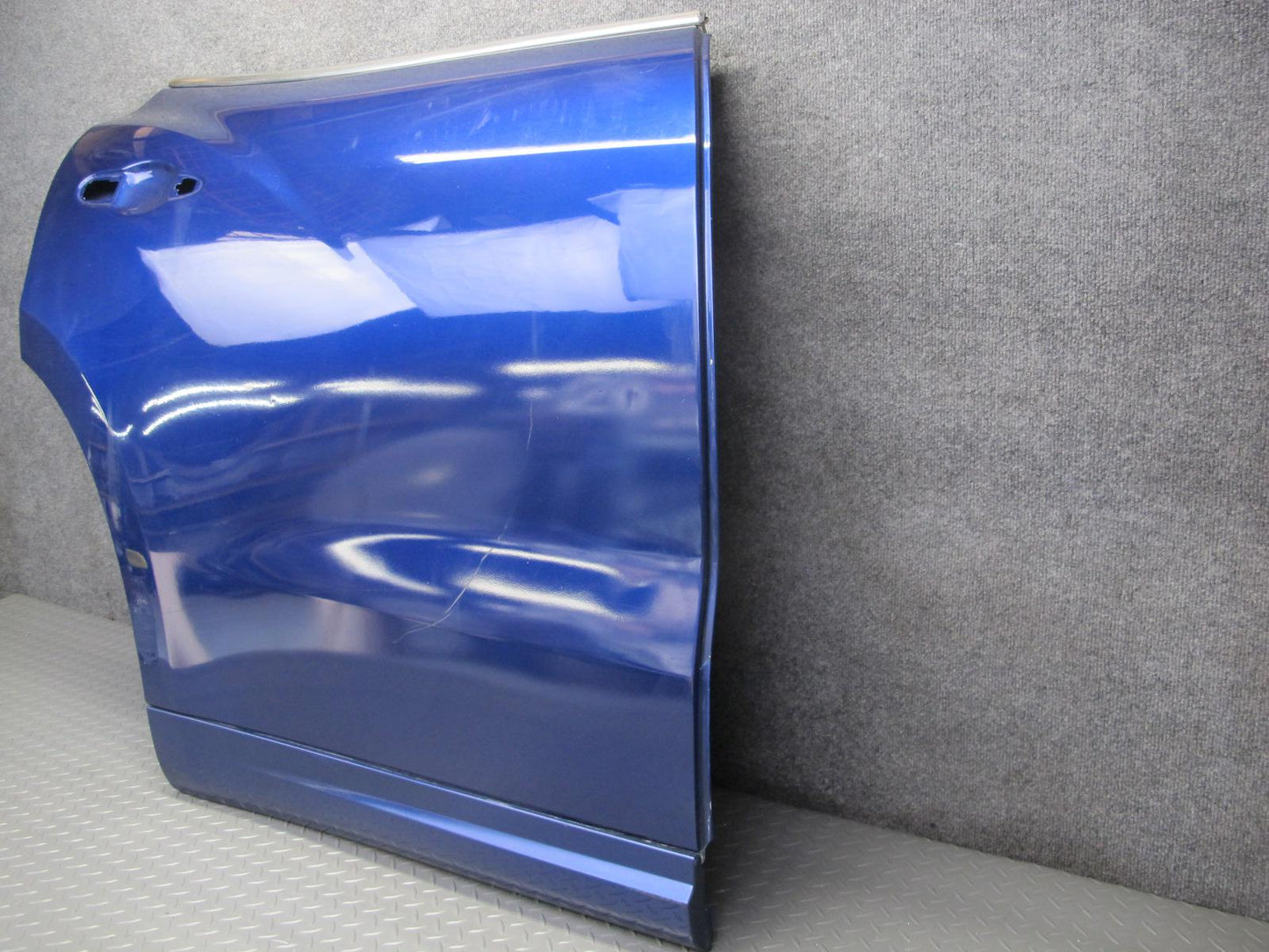 2017-2020 Maserati Levante M161 Rear Right Passenger Side Door Shell Panel Blue