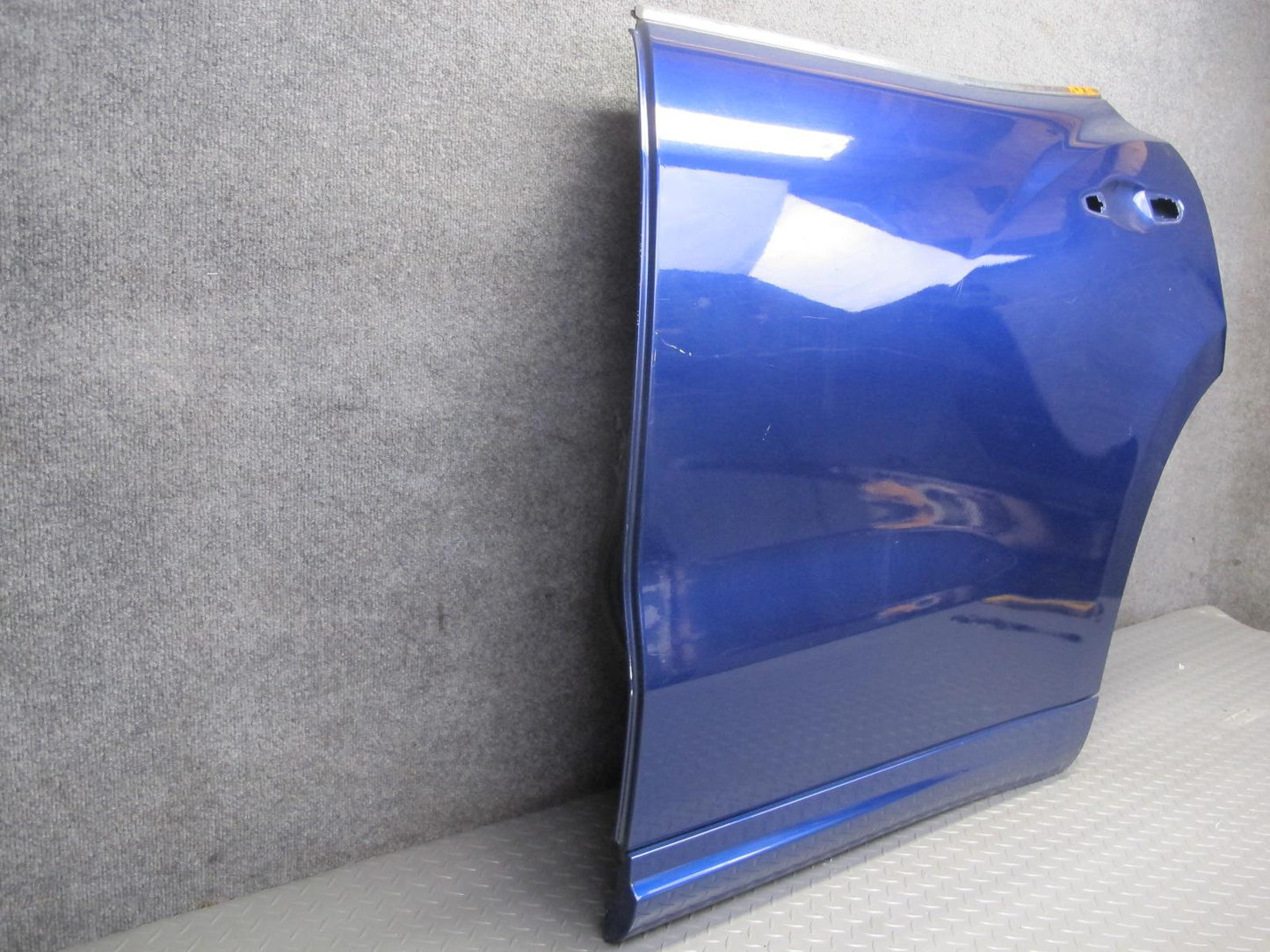 2017-2020 Maserati Levante M161 Rear Left Driver Side Door Shell Panel Blue