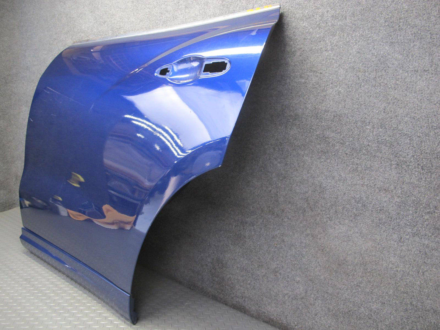 2017-2020 Maserati Levante M161 Rear Left Driver Side Door Shell Panel Blue