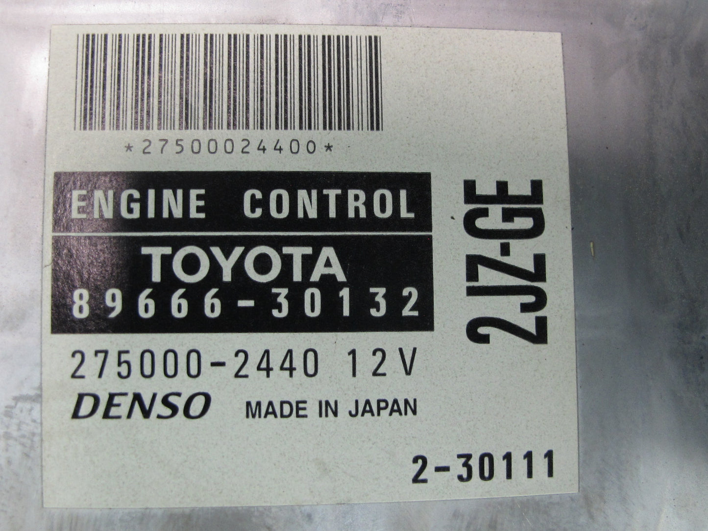 01-02 Lexus GS300 2JZGE A/T ECM ECU Ignition Glove Door Trunk Lock KEY Set OEM