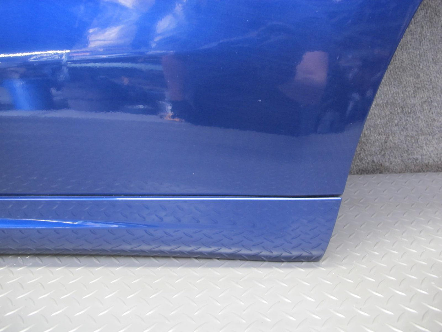 2017-2020 Maserati Levante M161 Rear Left Driver Side Door Shell Panel Blue