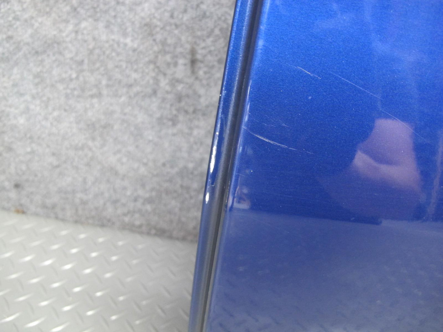 2017-2020 Maserati Levante M161 Rear Left Driver Side Door Shell Panel Blue