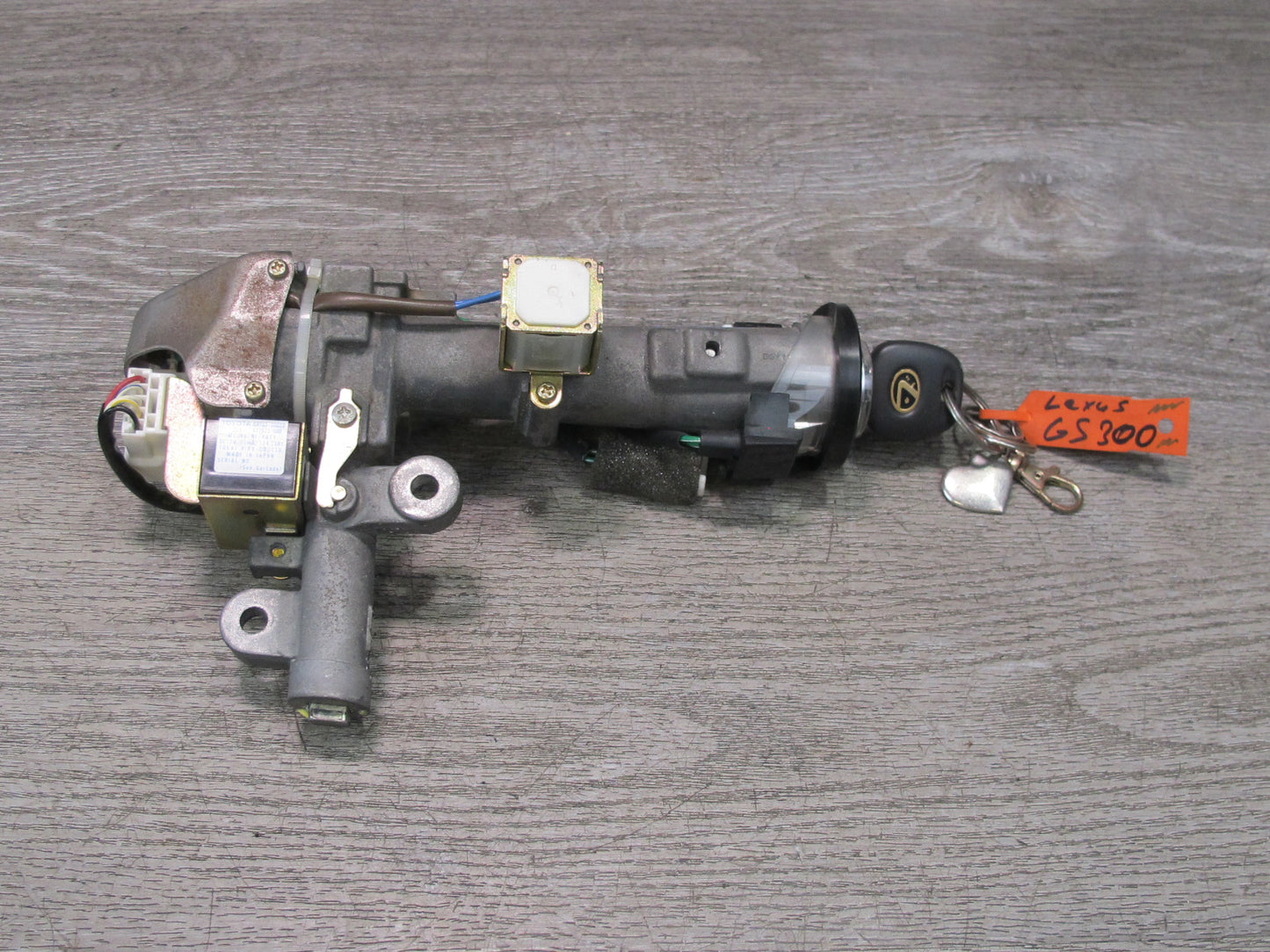 01-02 Lexus GS300 2JZGE A/T ECM ECU Ignition Glove Door Trunk Lock KEY Set OEM