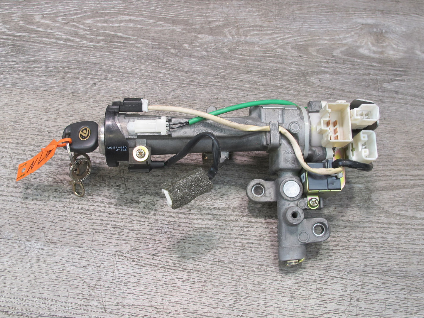 01-02 Lexus GS300 2JZGE A/T ECM ECU Ignition Glove Door Trunk Lock KEY Set OEM