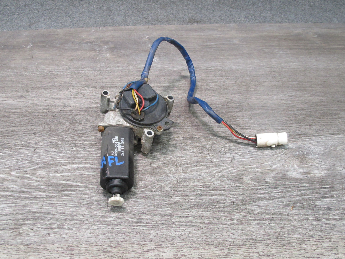 86-91 Mazda RX7 FC3S Front Left Pop-up Headlight Motor Actuator FB015167X OEM