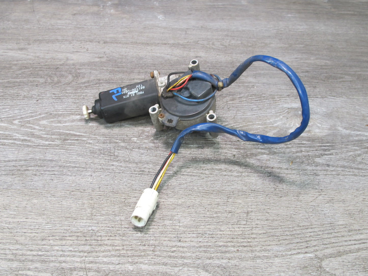 86-91 Mazda RX7 FC3S Front Left Pop-up Headlight Motor Actuator FB015167X OEM