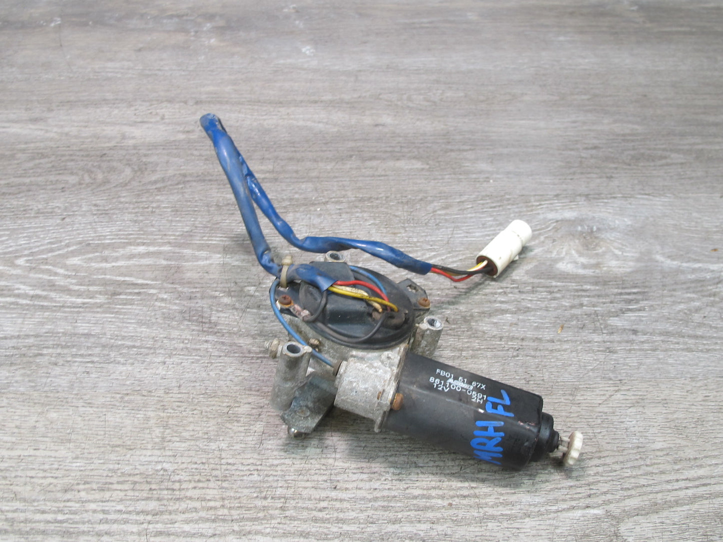86-91 Mazda RX7 FC3S Front Left Pop-up Headlight Motor Actuator FB015167X OEM