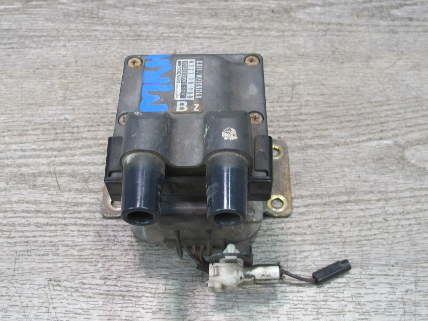 86-91 Mazda RX7 FC3S Leading Ignition Coil w Igniter N327 18 100 OEM