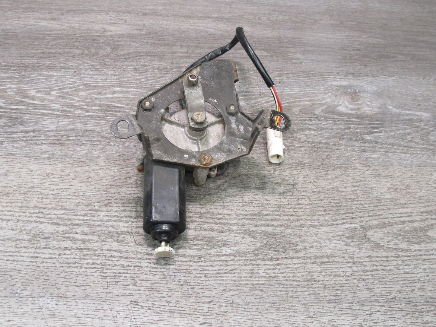 86-91 Mazda RX7 FC3S Front Right Pop-up Headlight Motor Actuator w Bracket OEM