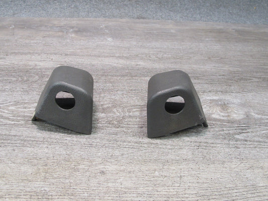 88-91 Mazda RX7 FC3S Convertible Set of 2 Left & Right Seat Belt Cover Gray OEM