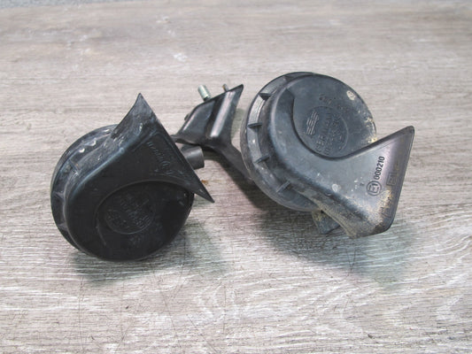 1999-2005 Porsche 911 996 High & Low Tone Note Pitch Horn Signal Bracket Set