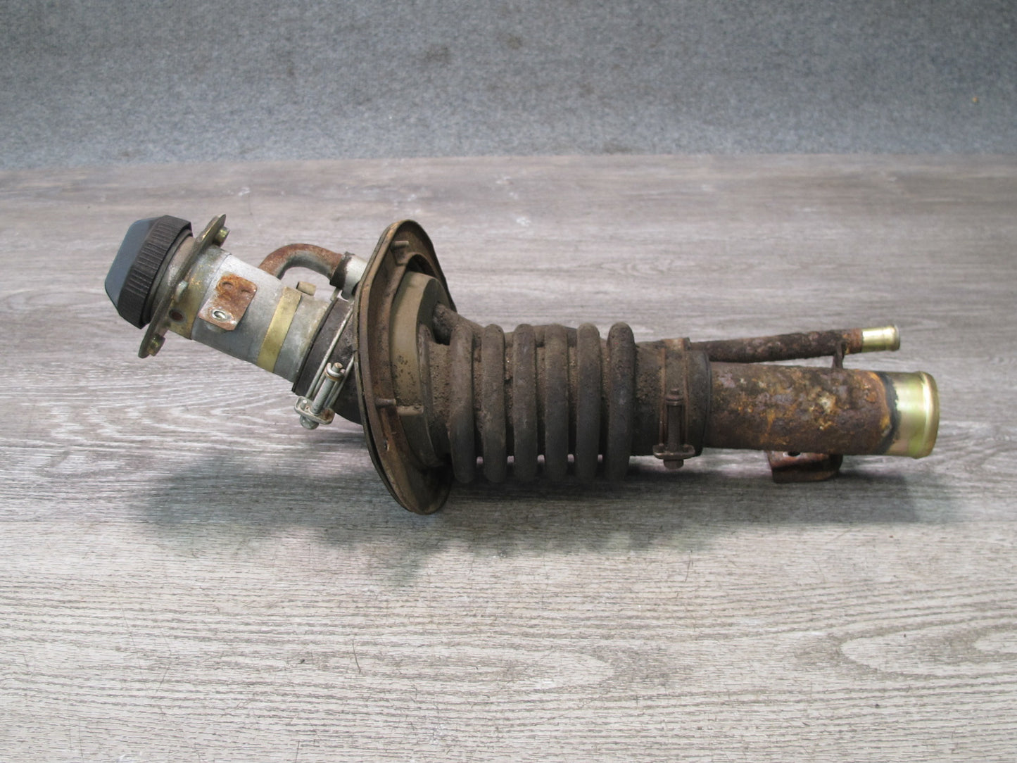 86-89 Mazda RX7 FC3S Fuel Gas Tank Filler Neck w Cap Assembly OEM