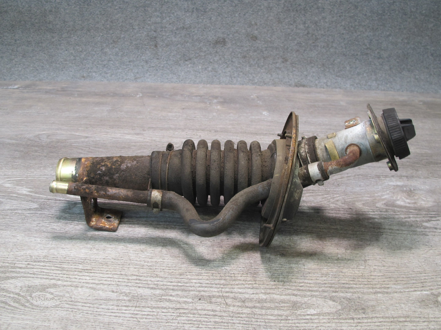 86-89 Mazda RX7 FC3S Fuel Gas Tank Filler Neck w Cap Assembly OEM