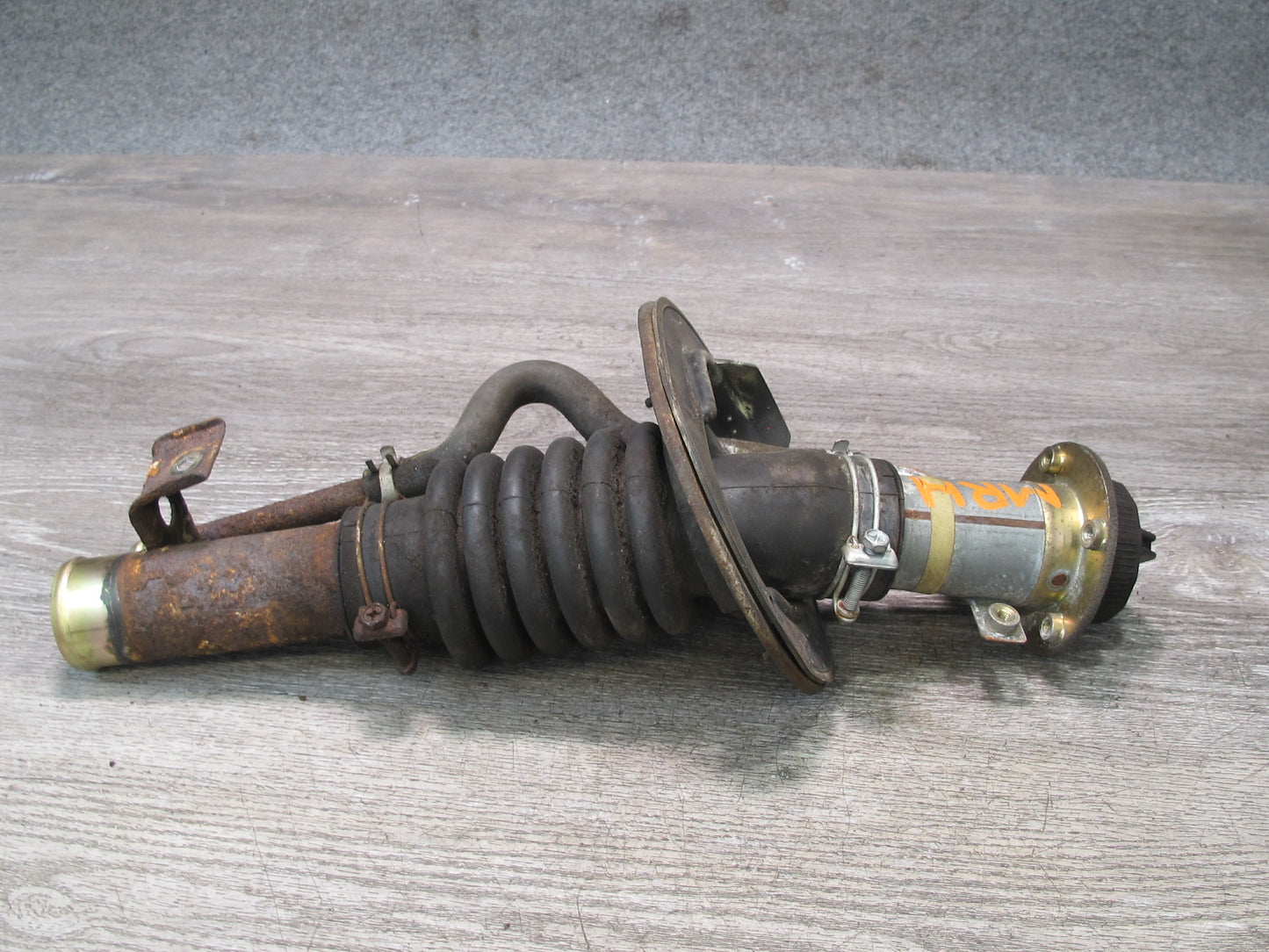 86-89 Mazda RX7 FC3S Fuel Gas Tank Filler Neck w Cap Assembly OEM