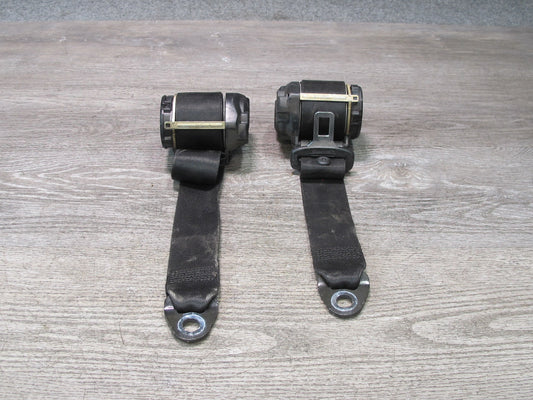 02-05 PORSCHE 911 CARRERA 996 CONVERTIBLE REAR RIGHT & LEFT SIDE SEATBELT RETRACTOR SET OEM