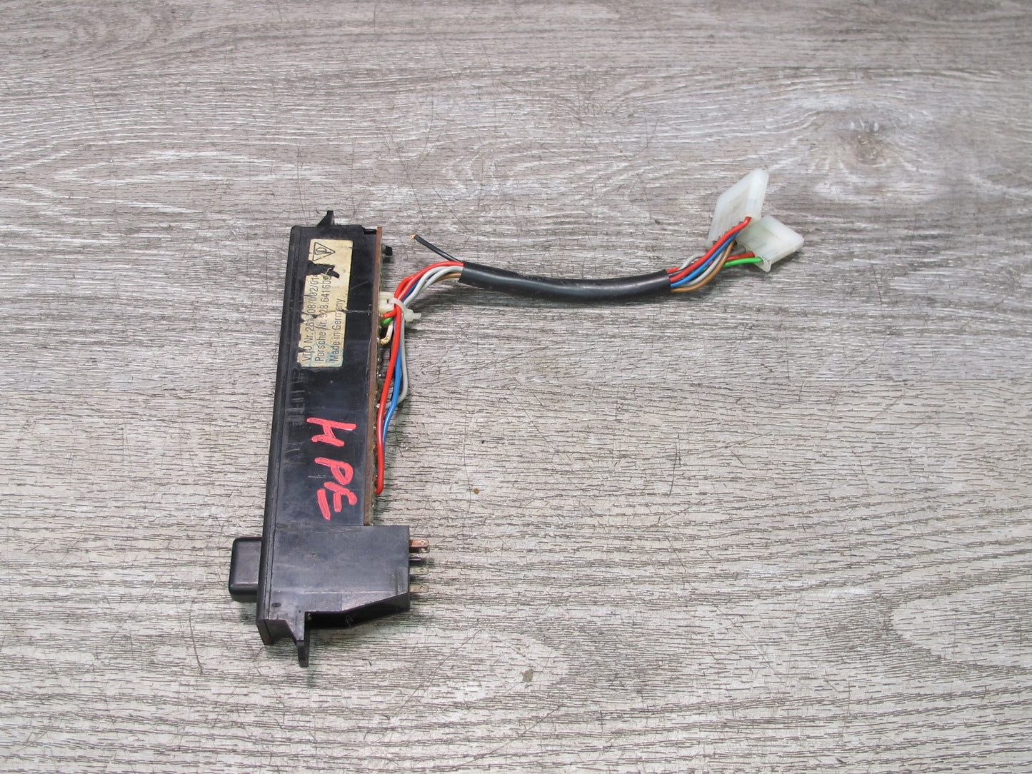 1984-1986 Porsche 928 S Dash Door Lock A/C Switch Control Module Unit