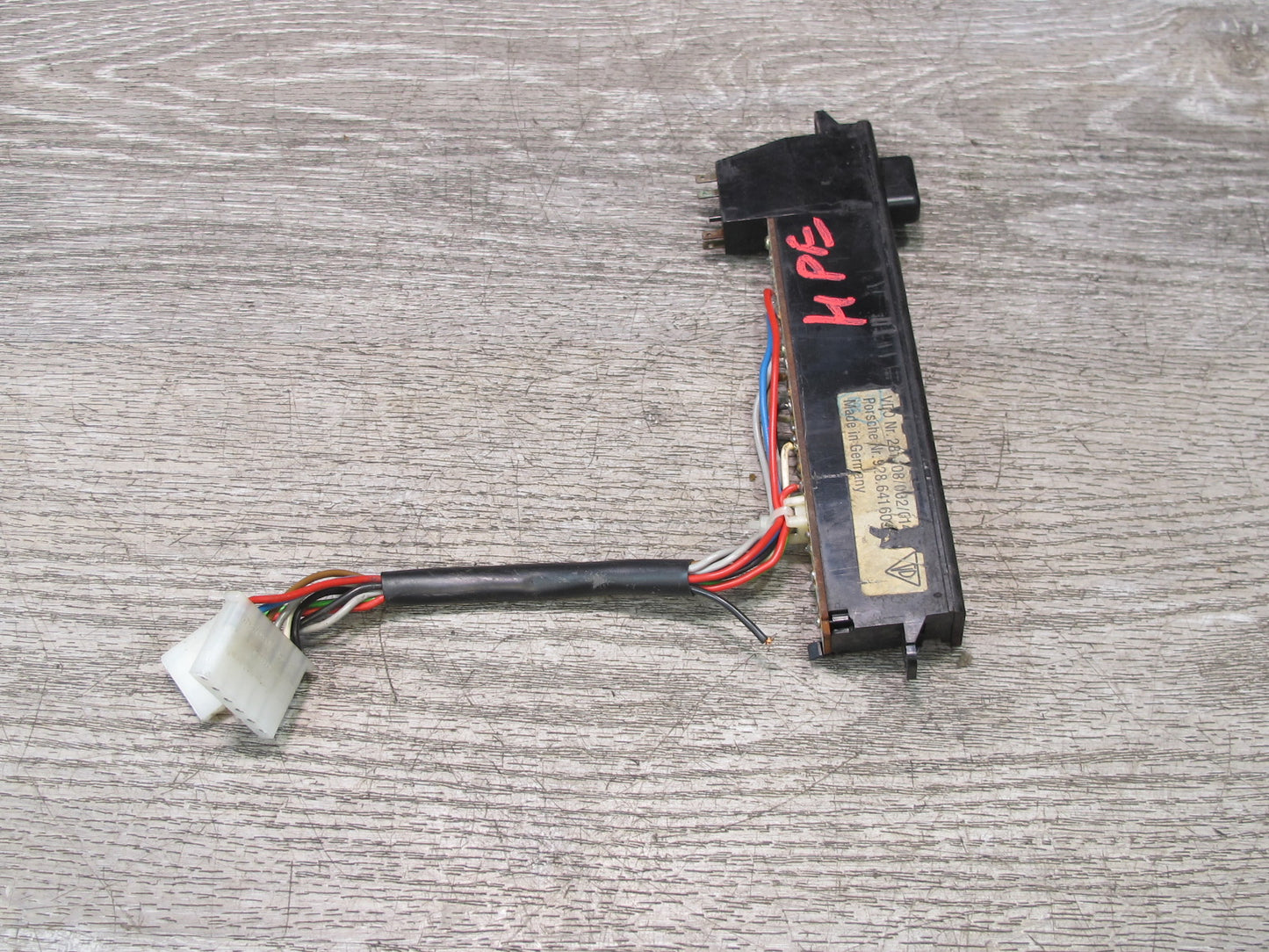 1984-1986 Porsche 928 S Dash Door Lock A/C Switch Control Module Unit