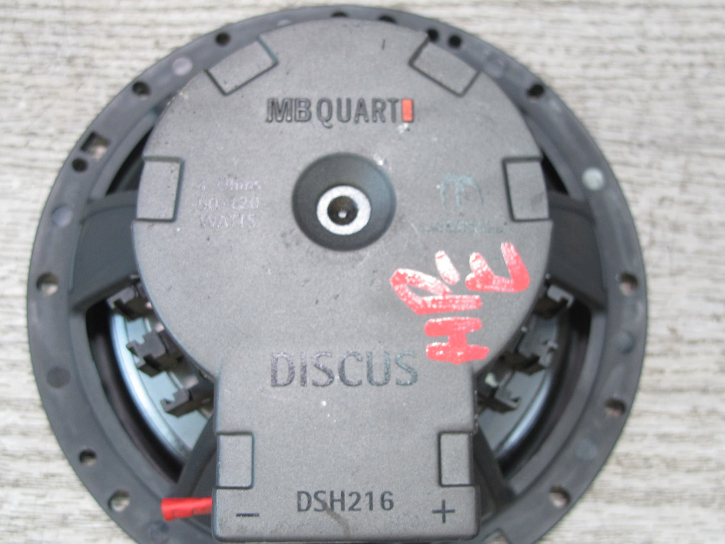 Set of 2 MB Quart Discus DSH216 6.5" 2-WAY Component Audio Speaker