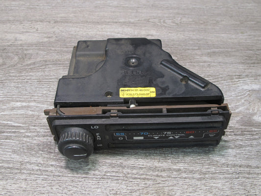 1984-1991 Porsche 928 S A/C Heater Hvac Climate Control Switch Panel w Trim