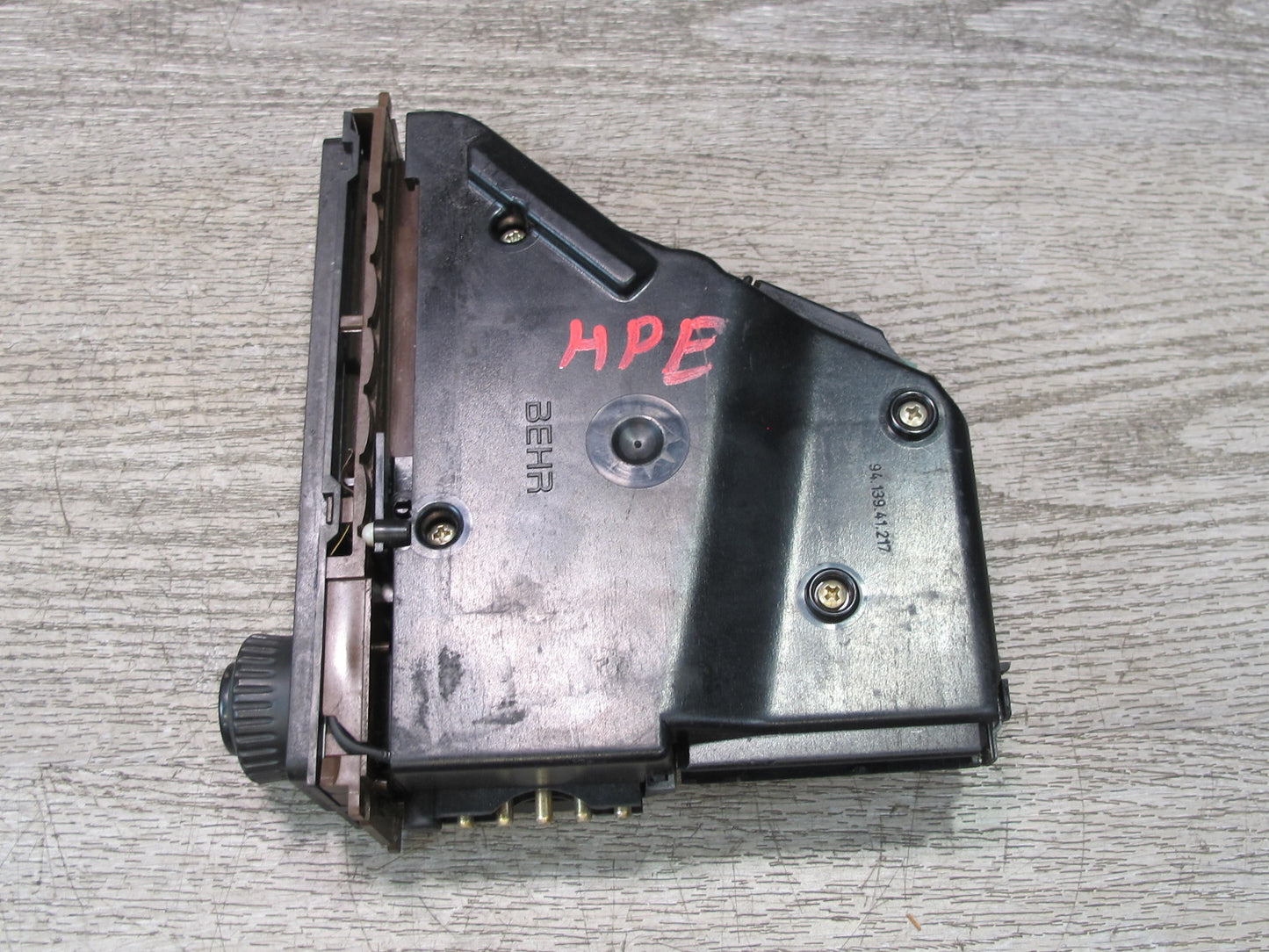 1984-1991 Porsche 928 S A/C Heater Hvac Climate Control Switch Panel w Trim