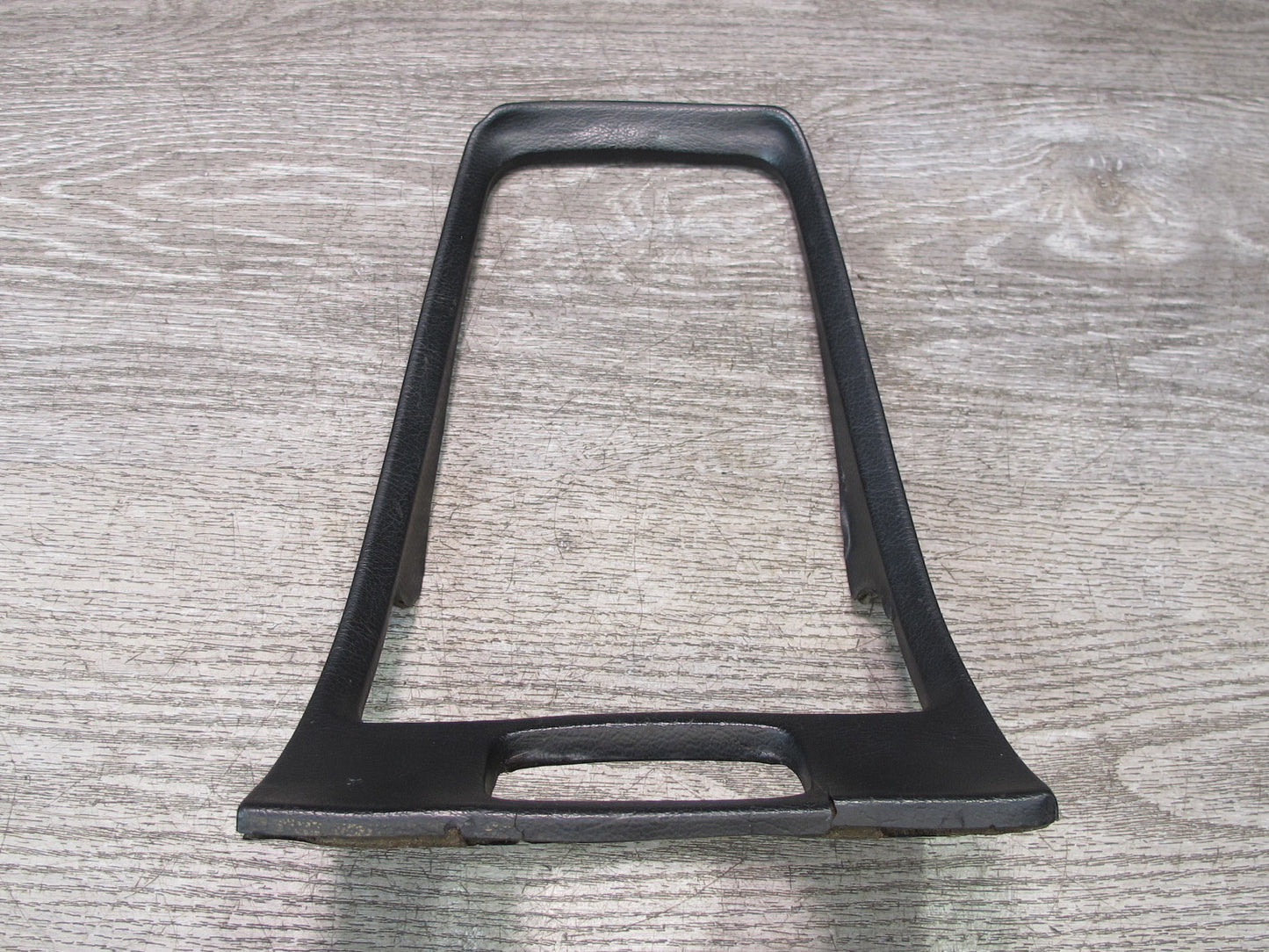 1984-1986 Porsche 928 S Center Console Shifter Trim Cover Panel Black