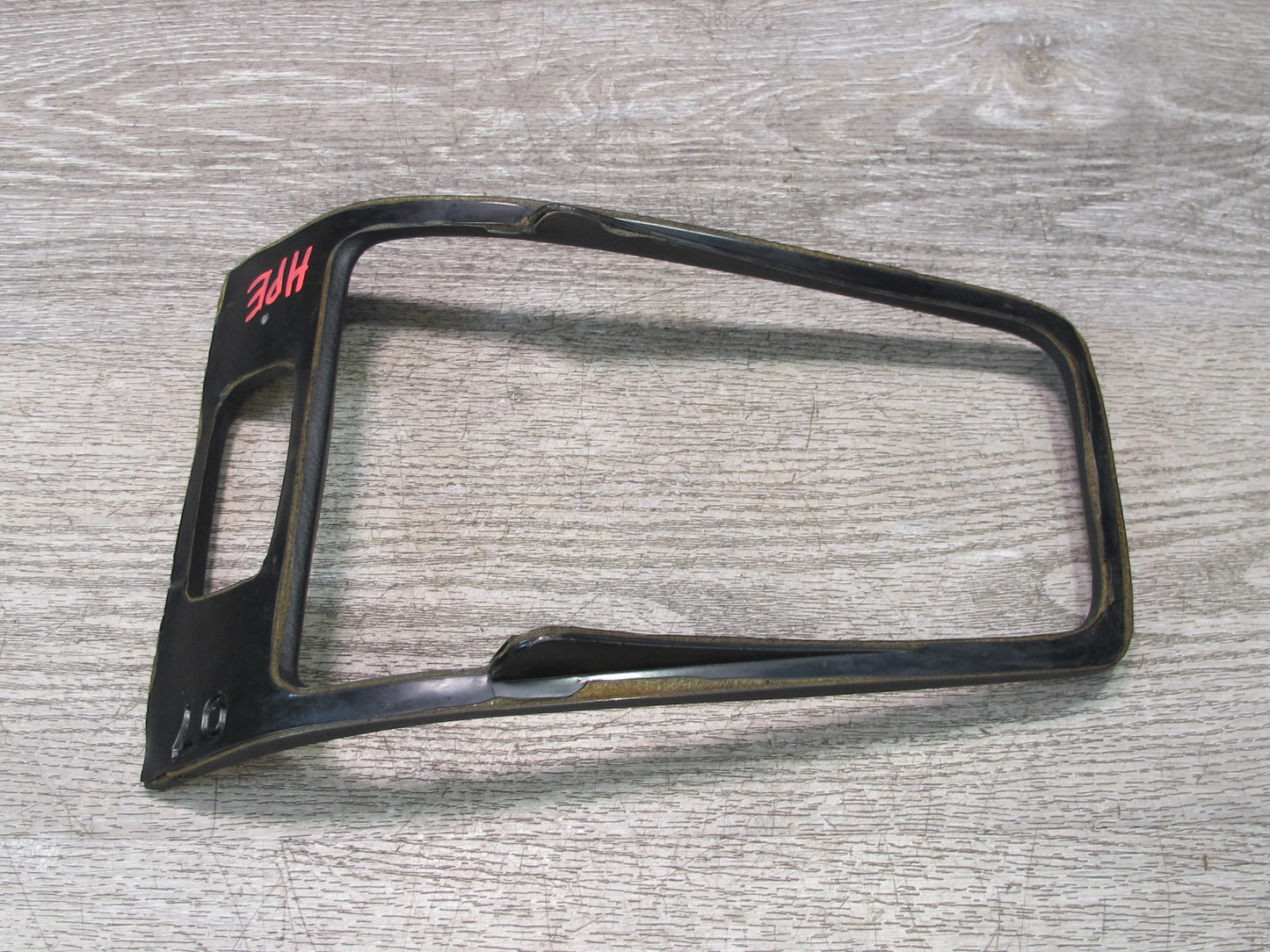 1984-1986 Porsche 928 S Center Console Shifter Trim Cover Panel Black