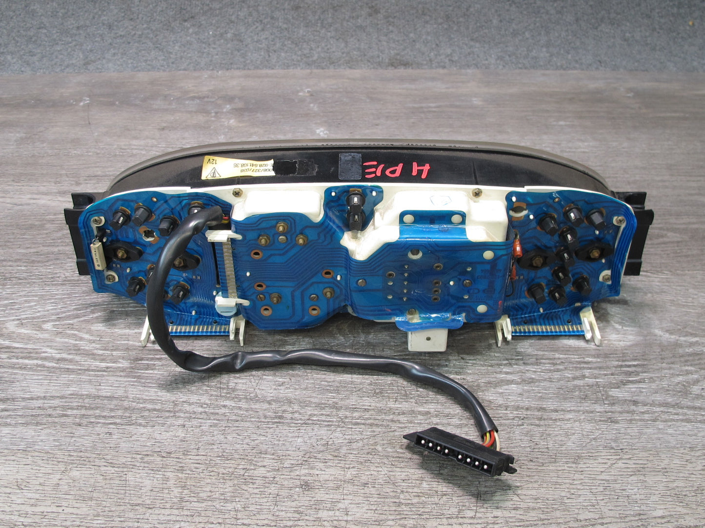 85-86 Porsche 928 MT Manual Transmission Speedometer Instrument Cluster Gauge