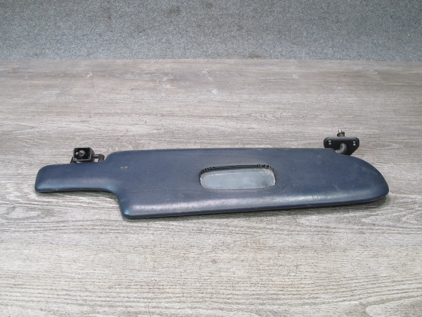 1983-1995 Porsche 928 S Front Left & Right Side Upper Sun Visor Shade Set Blue