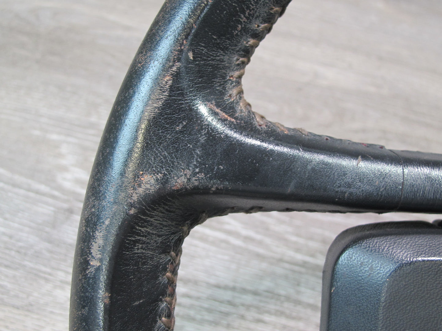 1984-1989 Porsche 928 S 4 Spoke Leather Steering Black