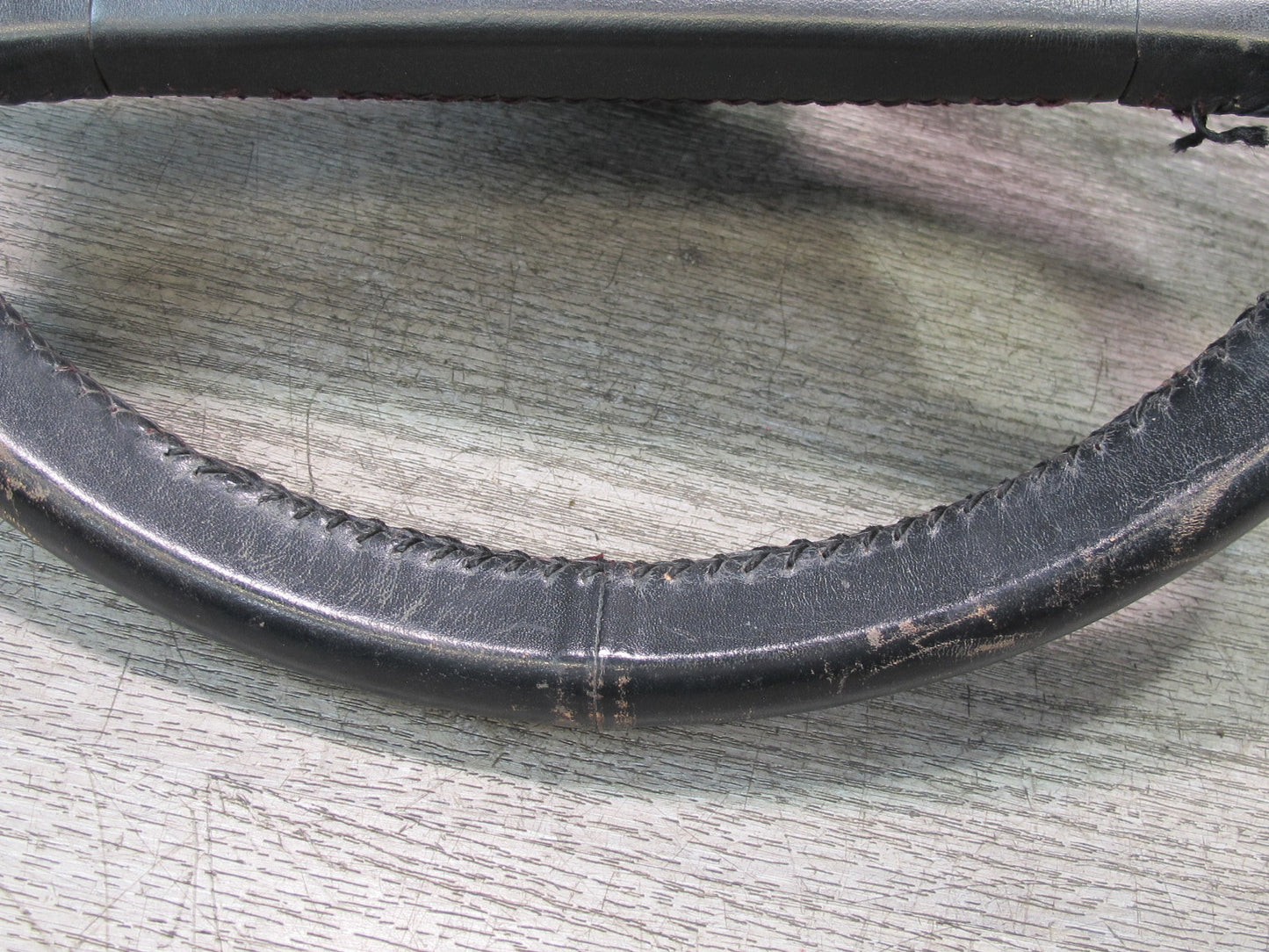 1984-1989 Porsche 928 S 4 Spoke Leather Steering Black