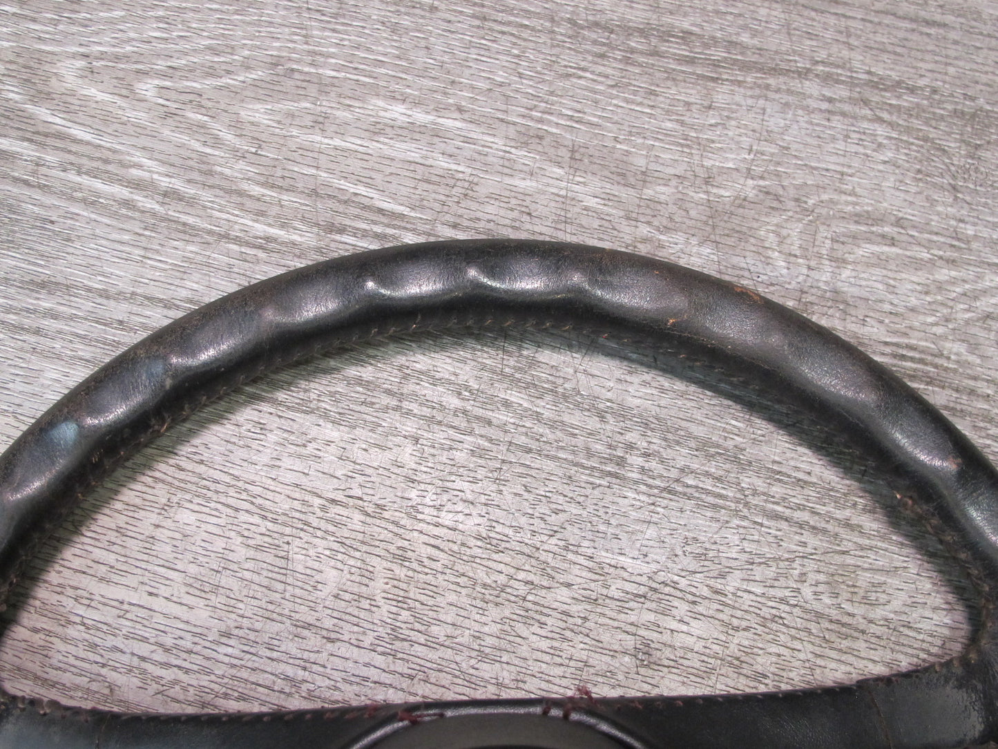 1984-1989 Porsche 928 S 4 Spoke Leather Steering Black