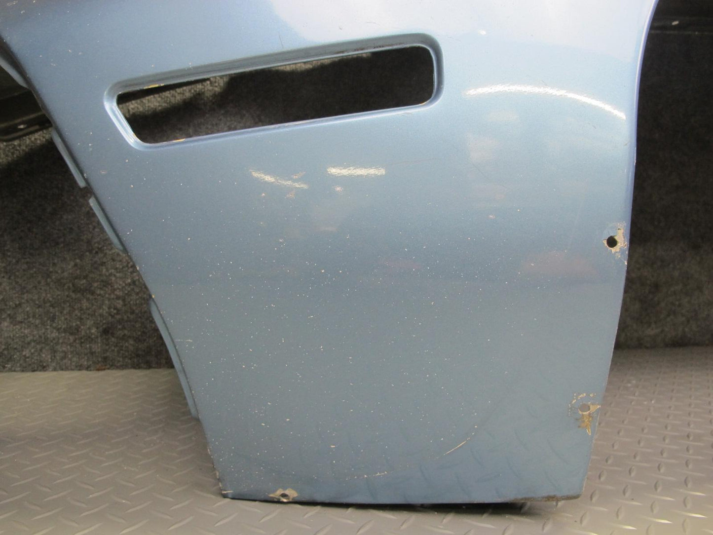 1984-1986 Porsche 928 S Front Left Driver Side Fender Shell Panel Cover Blue