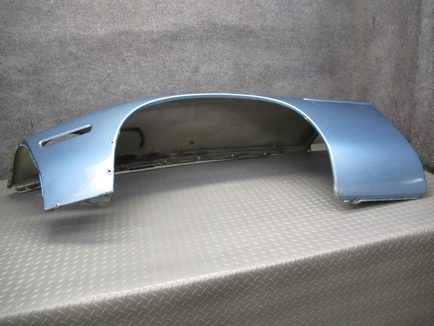 1984-1986 Porsche 928 S Front Left Driver Side Fender Shell Panel Cover Blue