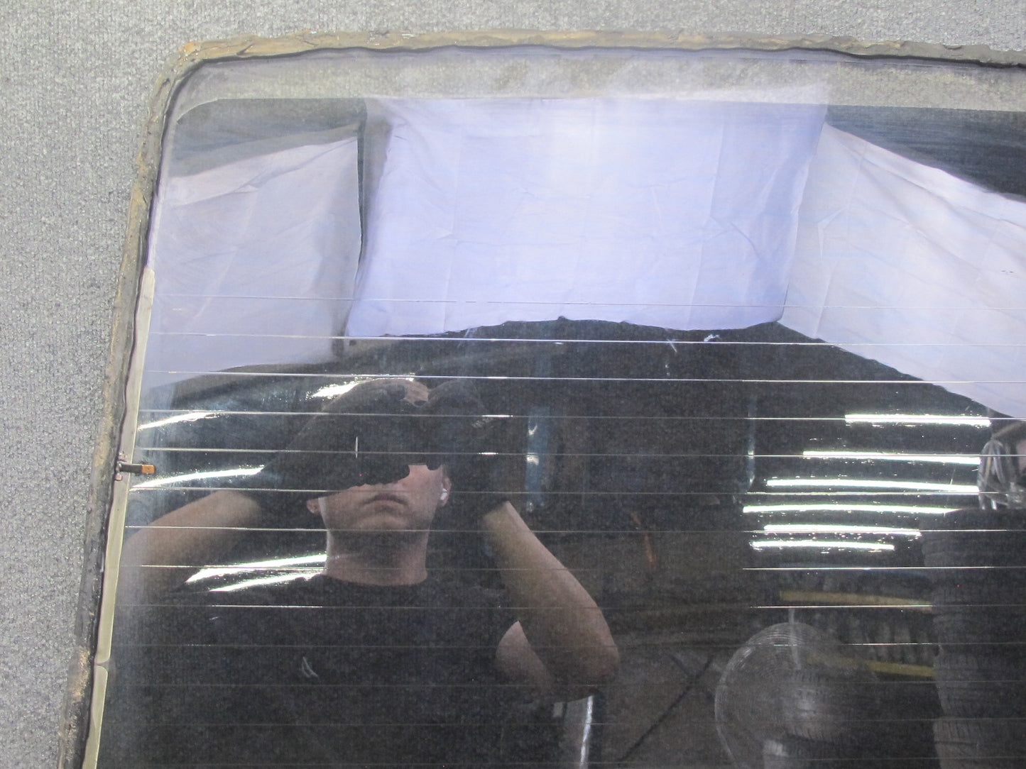 1984-1986 Porsche 928 S Rear Hatch Trunk Lid Liftgate Tailgate Glass Window