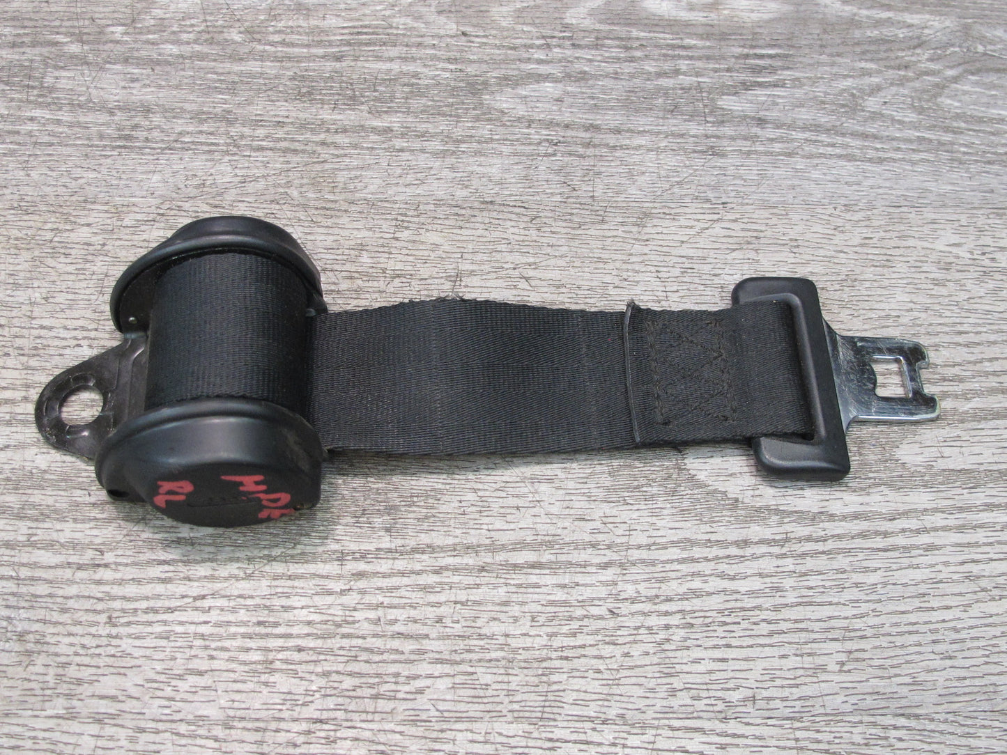 83-86 PORSCHE 928 S REAR LEFT & RIGHT SIDE SEATBELT RETRACTOR SET OEM