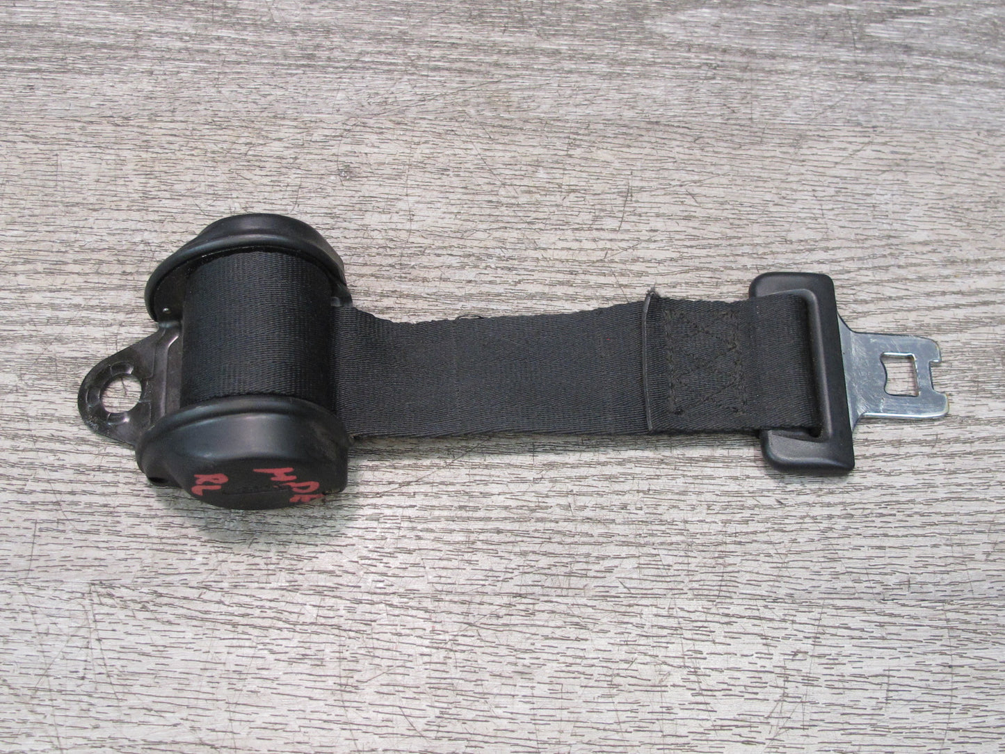 83-86 PORSCHE 928 S REAR LEFT & RIGHT SIDE SEATBELT RETRACTOR SET OEM