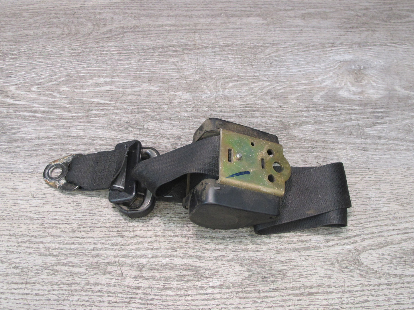 83-86 PORSCHE 928 S FRONT LEFT & RIGHT SIDE SEATBELT RETRACTOR SET OEM