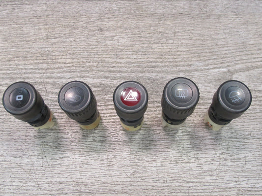 1984-1995 Porsche 928 S Dash Headlight Fog Hazard Defrost Switch Control Set